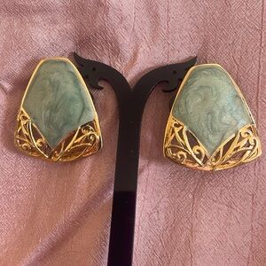 Edgar Berebi Enameled Earrings